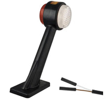 Tralert Rechts | LED breedtelamp met schuine steel | 12-24v | 2-PIN connector | 1005RE2P