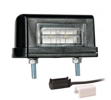 Tralert LED kentekenverlichting | 12-36v | met connector 1,5mm². | M10KV-320