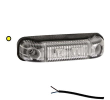 Tralert LED markeringslicht amber | 12-24v | 50cm. kabel | M10MV-500A