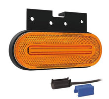 Tralert LED markeringslicht amber | 12-24v | 0,75mm². connector | M10MV-760A