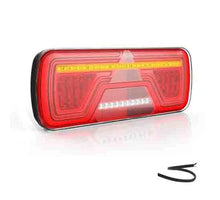 Tralert Links | LED neon achterlicht | dynamisch knipperlicht | 12-24v | 200cm. kabel | VC-2001
