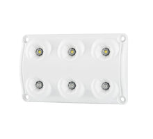 Tralert LED interior lamp red(19lm) / white(720lm/5000K) 12/24v | BG-1500RW