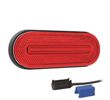 Tralert LED markeringslicht rood | 12-24v | 0,75mm². connector | M10MV-710R