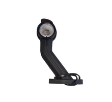 Tralert LED breedtelamp links, schuine steel 12/36V Superseal | M10BV-701RWA-SS