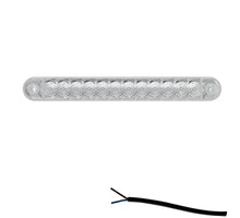 Tralert LED markeringslicht wit | 12-24v | 50cm. kabel | M10MV-800W