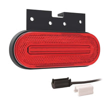 Tralert LED markeringslicht rood | 12-24v | 1,5mm². connector | M10MV-770R