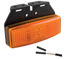 Tralert LED markeringslicht amber | 12-24v | 2-PIN connector | 1491AM2P