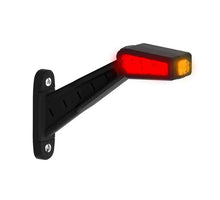 Tralert Rechts | LED breedtelamp | 12-36v | 30cm. kabel | rood/wit/amber | MB-1462RWA