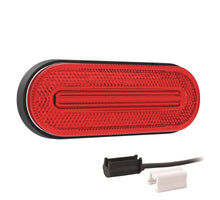 Tralert LED markeringslicht rood | 12-24v | 1,5mm². connector | M10MV-720R