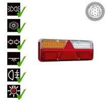 Tralert Links | LED trailerlamp | dynamisch knipperlicht | 9-36v | 7-PIN | VC-1031B7