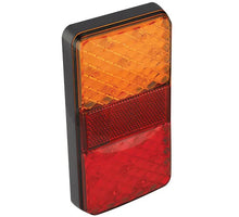 Tralert LED compact achterlicht zonder kentekenverlichting | 12v | 40cm. kabel | 150BARE
