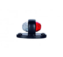 Tralert LED Breedtelamp compact rood/wit 12/24v 50cm kabel | MB-4200RW