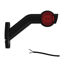 Tralert Rechts | LED breedtelamp met schuine steel | 12-36v | 20cm. kabel | M10BV-702RWA
