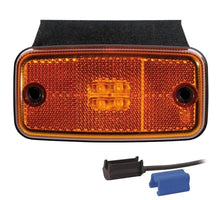 Tralert LED markeringslicht amber | 12-24v | 0,75mm². connector | M10MV-660A