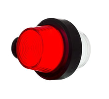 Tralert LED Zweedse breedtelamp | korte steel | matte lens | 12-24v | MB-1020RW