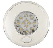 Tralert LED interieurverlichting | met schakelaar | witte behuizing | 12v |. | warm wit licht | 79WWR12