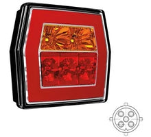 Tralert LED compact achterlicht zonder kentekenverlichting | 12-36v | 5-PIN | V10C3-720B5