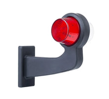 Tralert Links | LED pendellamp haakse steel | heldere lens | 12-24v | MB-1011RW