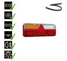 Tralert Links | LED trailerlamp | dynamisch knipperlicht | 9-36v | 200cm. kabel | VC-1031