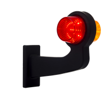 Tralert links| LED pendellamp | haakse steel | heldere lens | 12-24v | MB-1011RA