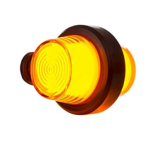 Tralert LED pendellamp amber | korte steel | matte lens | 12-24v | MB-1020A