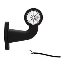 Tralert Links | LED breedtelamp met haakse steel | 12-36v | 20cm. kabel | M10BV-401RW