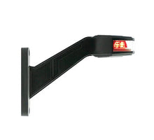 Tralert Rechts | LED breedtelamp | 12-24v | 30cm. kabel | rood/wit/amber | 1007RE