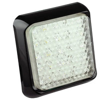 Tralert LED achteruitrijlamp met zwarte rand | 12-24v | 40cm. kabel | 100WME