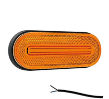 Tralert LED markeringslicht amber | 12-24v | 50cm. kabel | M10MV-700A