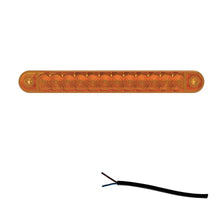 Tralert LED markeringslicht amber | 12-24v | 50cm. kabel | M10MV-800A