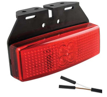 Tralert LED markeringslicht rood | 12-24v | 2-PIN connector | 1491RM2P