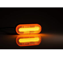 Tralert LED markeringslicht amber | 12-24v | 1,5mm². connector | M10MV-720A