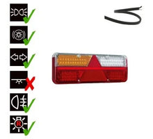Tralert Links | LED trailerlamp | dynamisch knipperlicht | 9-36v | 200cm. kabel | VC-1011