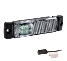 Tralert LED markeringslicht wit | 12-24v | 1,5mm. connector | M10MV-196W
