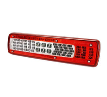 Tralert Rechts | LED achterlicht LC9 | 24v | 7-PIN zij-connector, alarm | 158040