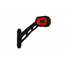 Tralert LED Breedtelamp rechts rood/wit 12/24v 50cm kabel | MB-2762RWA