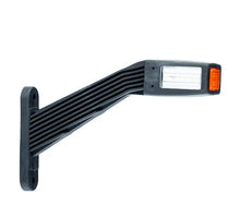 Tralert Rechts | LED breedtelamp | schuine steel | 12-36v | 30cm. kabel | MB-1452