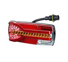 Tralert Links | LED achterlicht dynamisch knipperlicht| 12-24v | 7-PIN | V14C7-961B7