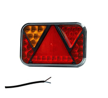 Tralert Links | LED achterlicht met mistlicht & kentekenlicht | 12v | 100cm. kabel | VC-2721