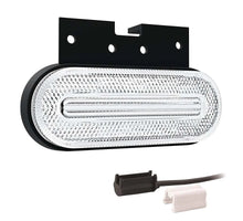 Tralert LED markeringslicht wit | 12-24v | 1,5mm². connector | M10MV-770W