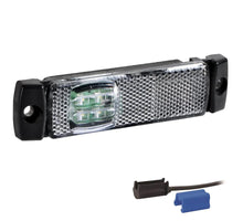 Tralert LED markeringslicht wit | 12-24v | 0,75mm². connector | M10MV-193W