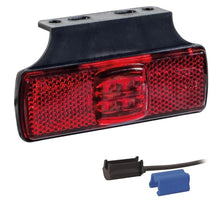 Tralert LED markeringslicht rood | 12-24v | 0,75mm². connector | M10MV-160R