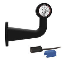 Tralert Links | LED breedtelamp met haakse steel | 12-24v | 0,75mm². connector | M10BV-611RW