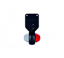 Tralert LED Breedtelamp links rood/wit 12/24v 30cm kabel | MB-4231RW