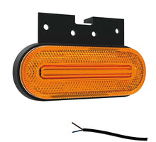 Tralert LED markeringslicht amber | 12-24v | 50cm. kabel | M10MV-750A