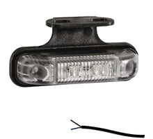 Tralert LED markeringslicht amber | 12-24v | 50cm. kabel | M10MV-550A