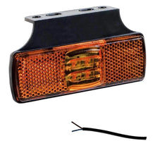 Tralert LED markeringslicht amber | 12-24v | 50cm. kabel | M10MV-150A