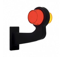 Tralert links | LED pendellamp | haakse steel & matte lens | 12-24v | MB-1021RA