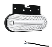 Tralert LED markeringslicht wit | 12-24v | 50cm. kabel | M10MV-750W