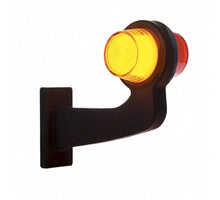 Tralert rechts | LED pendellamp | haakse steel | matte lens | 12-24v | MB-1022RA
